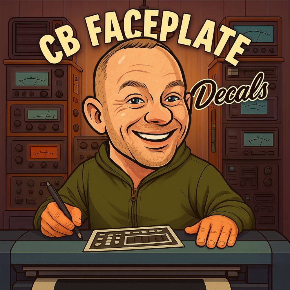 Cb faceplate decals