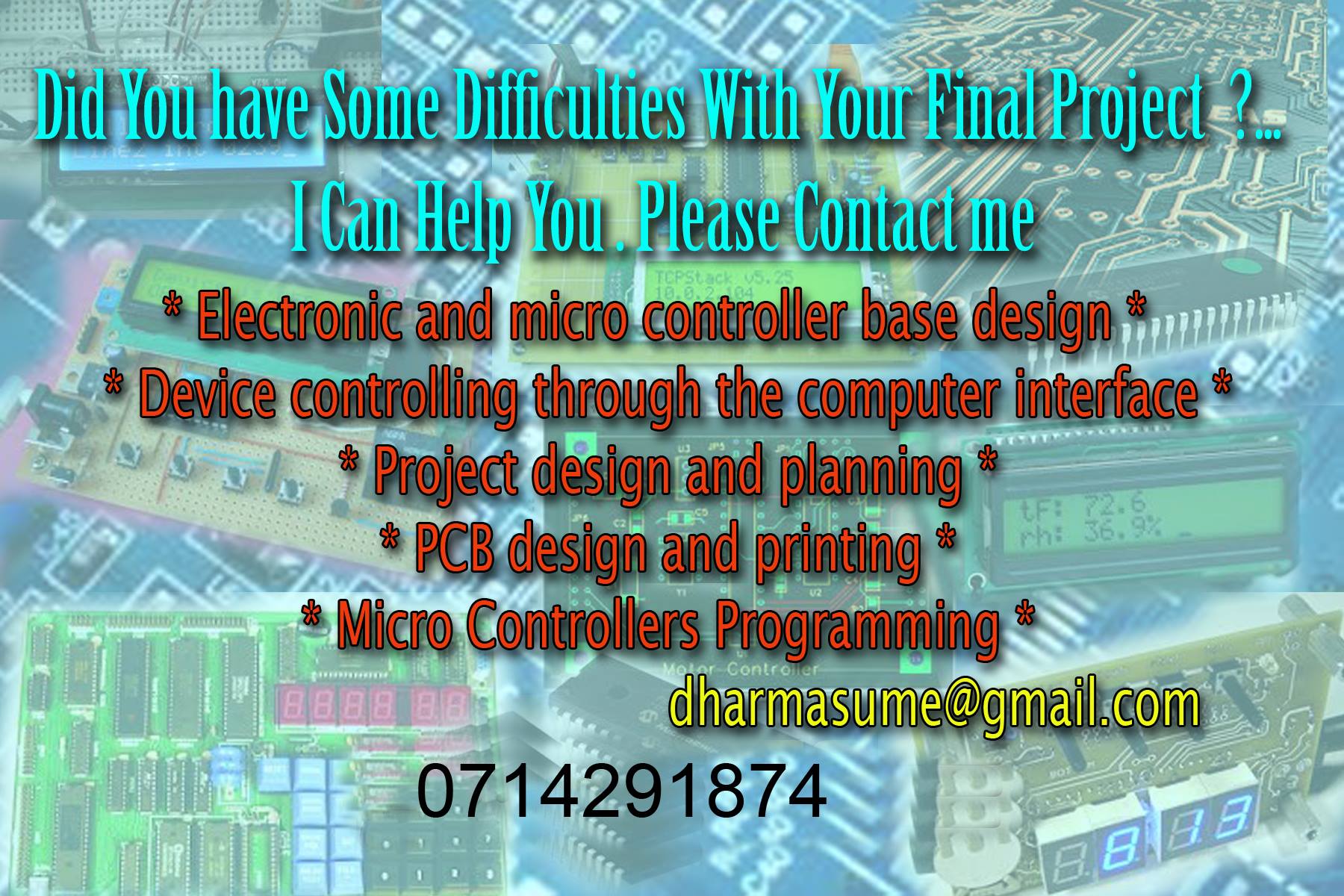 Micro Controller and Electronic Projects