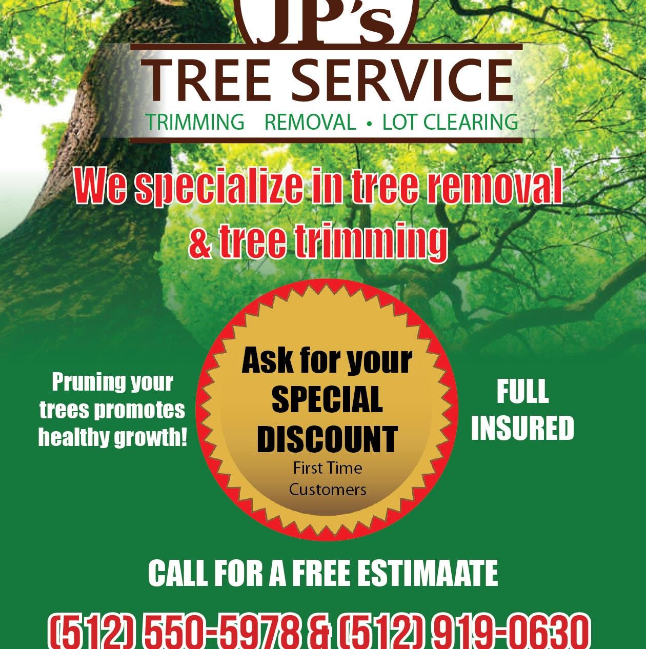 JP'S Tree Service | Austin TX