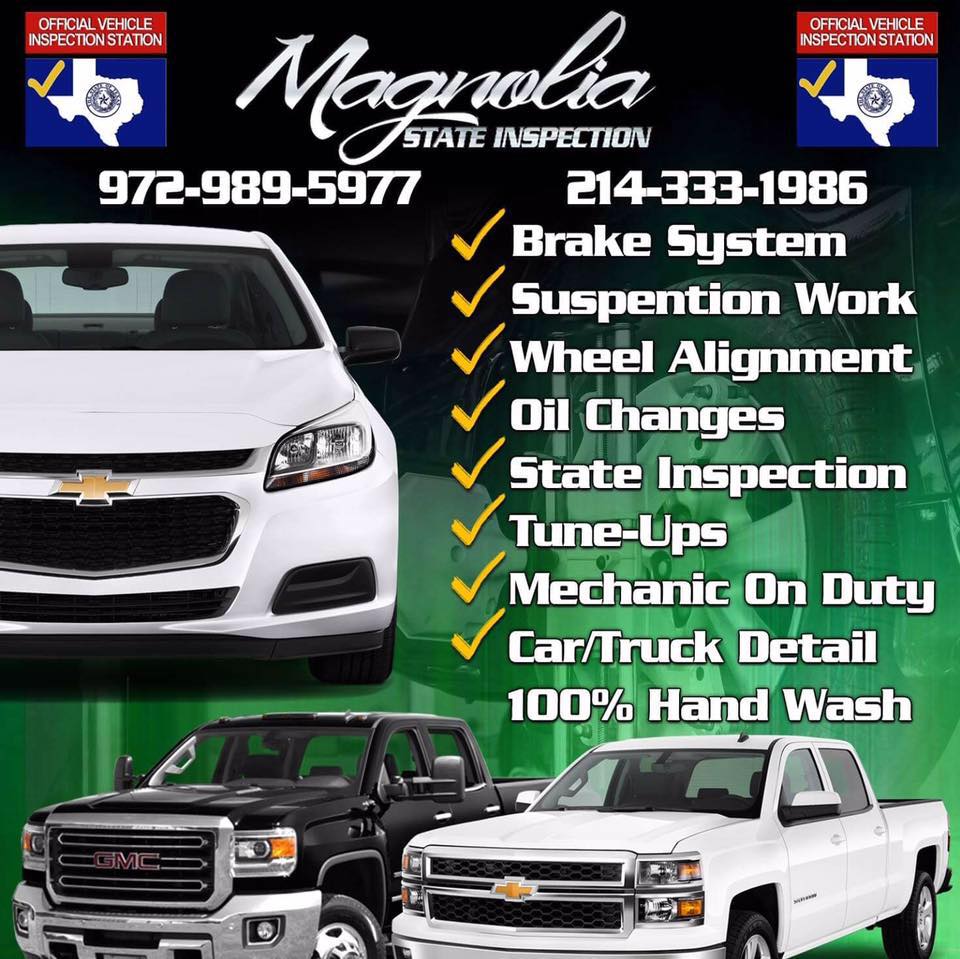 Magnolia State inspections | Dallas TX