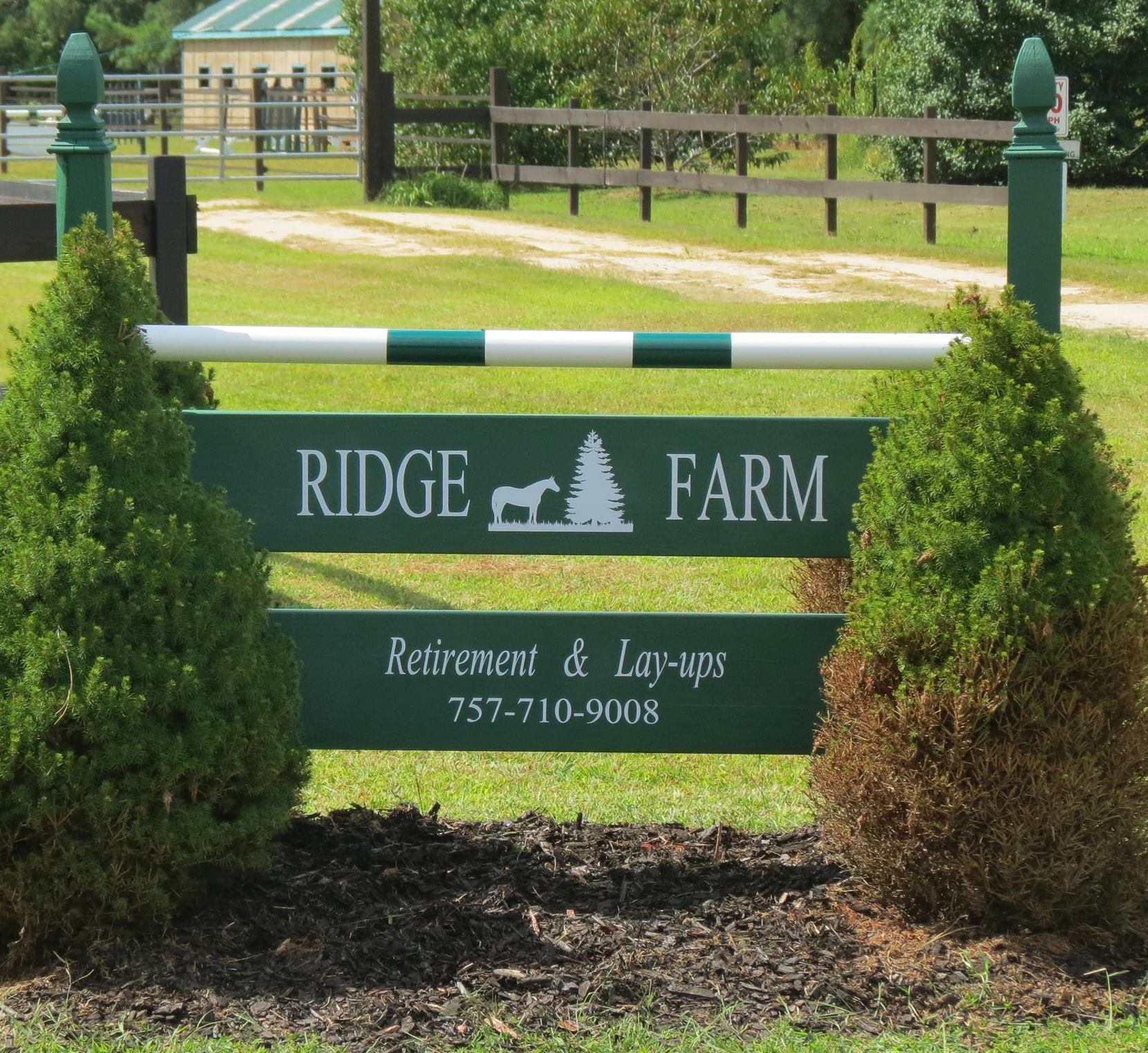 Ridge Farm Inc - horse retirement farm