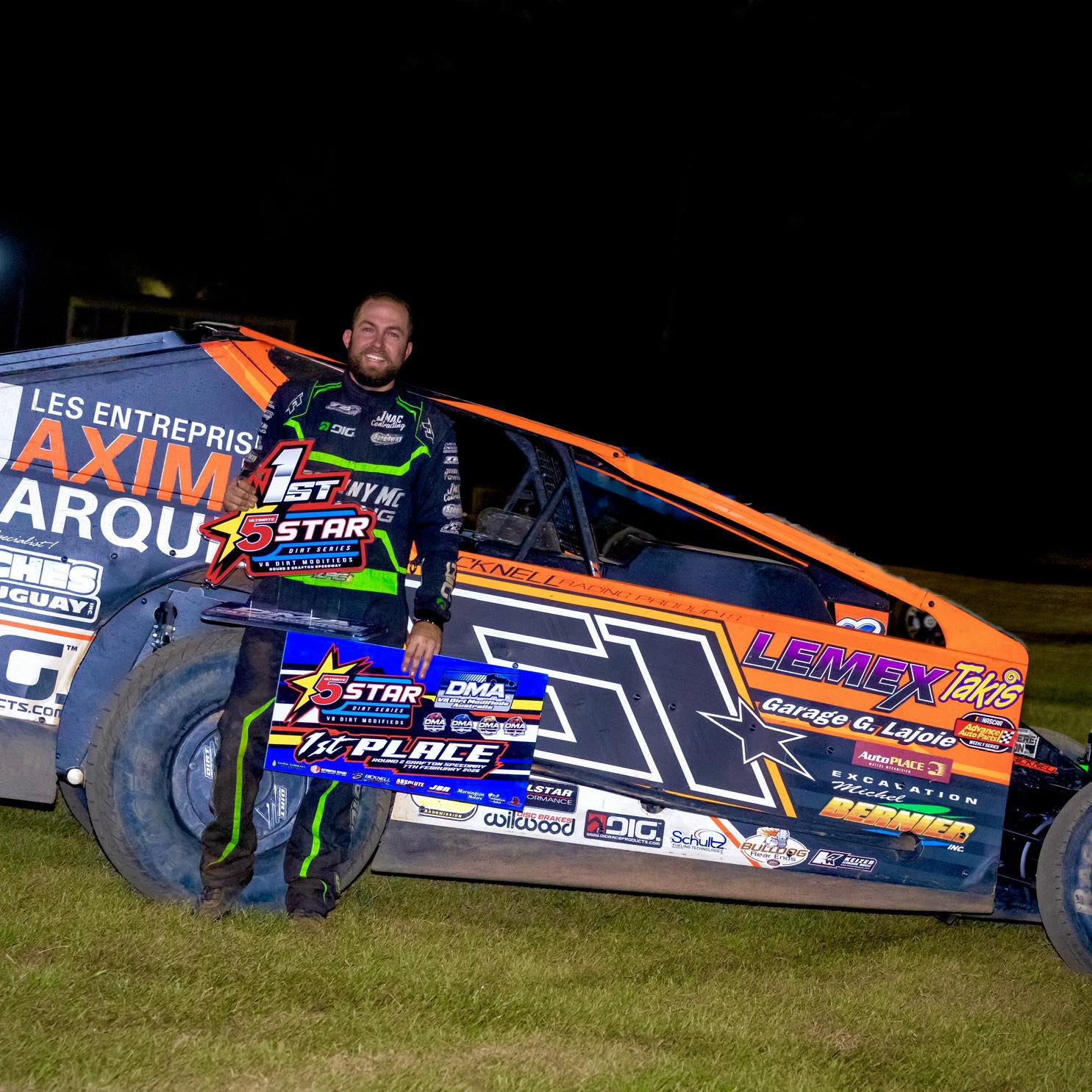 ZacMac Racing - Was great to make history twice today! Dirt Modifieds ...