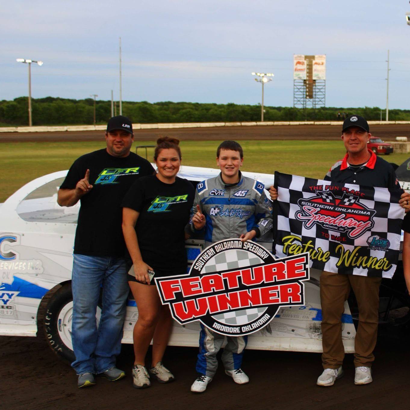 Himes Brothers Racing 13H | Keaton started 6th in the Heat race and was ...