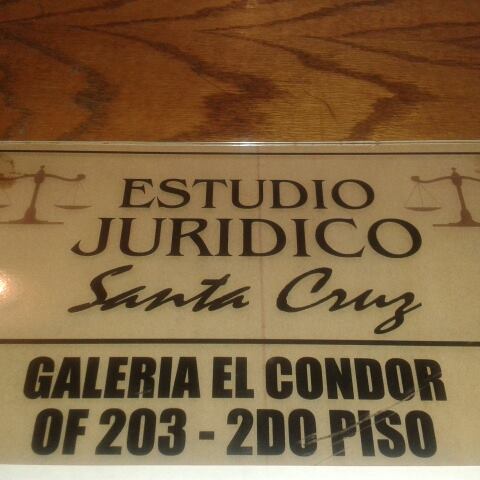 Estudio Juridico Santa Cruz | Santa Cruz