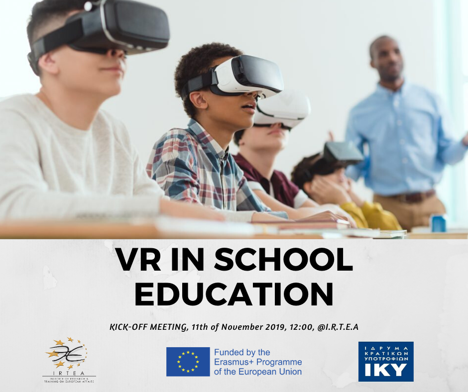 VR in School Education & Civic Participation | Athens