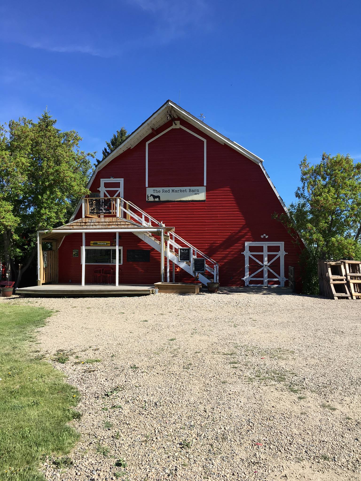 The Red Market Barn | Kenosee Park SK