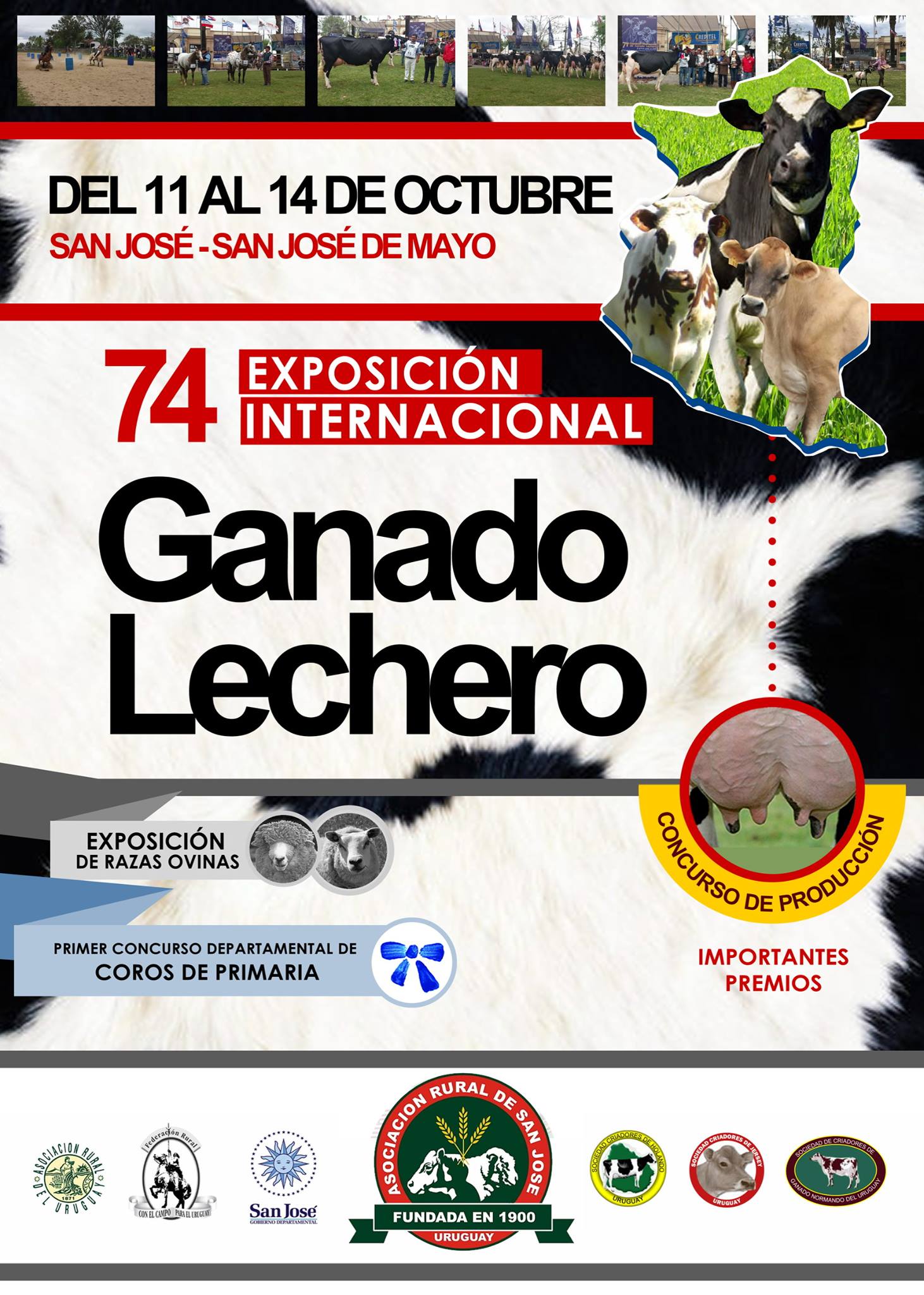74Exposición Internacional de Ganado Lechero. San José - Uruguay | San José