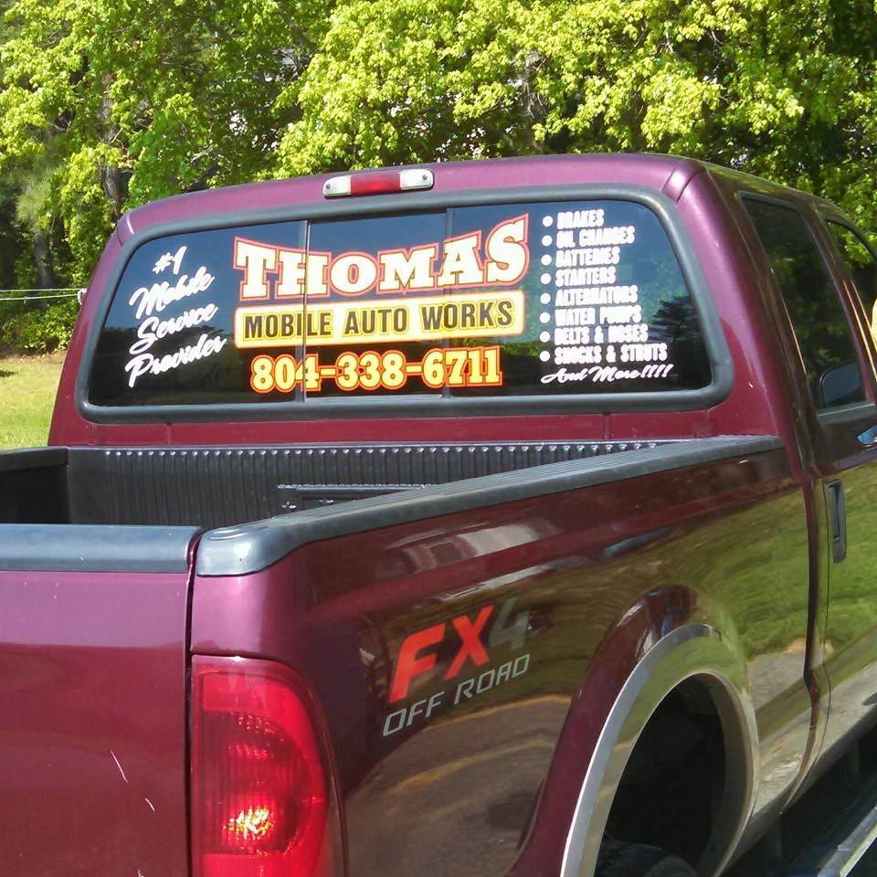 Thomas Mobile Auto Works | Chesterfield VA