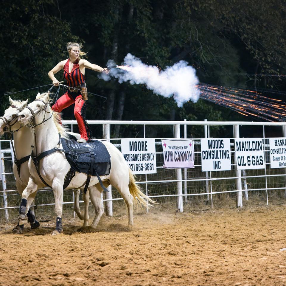 Cheridyn Bateman Trick and Fancy Rider