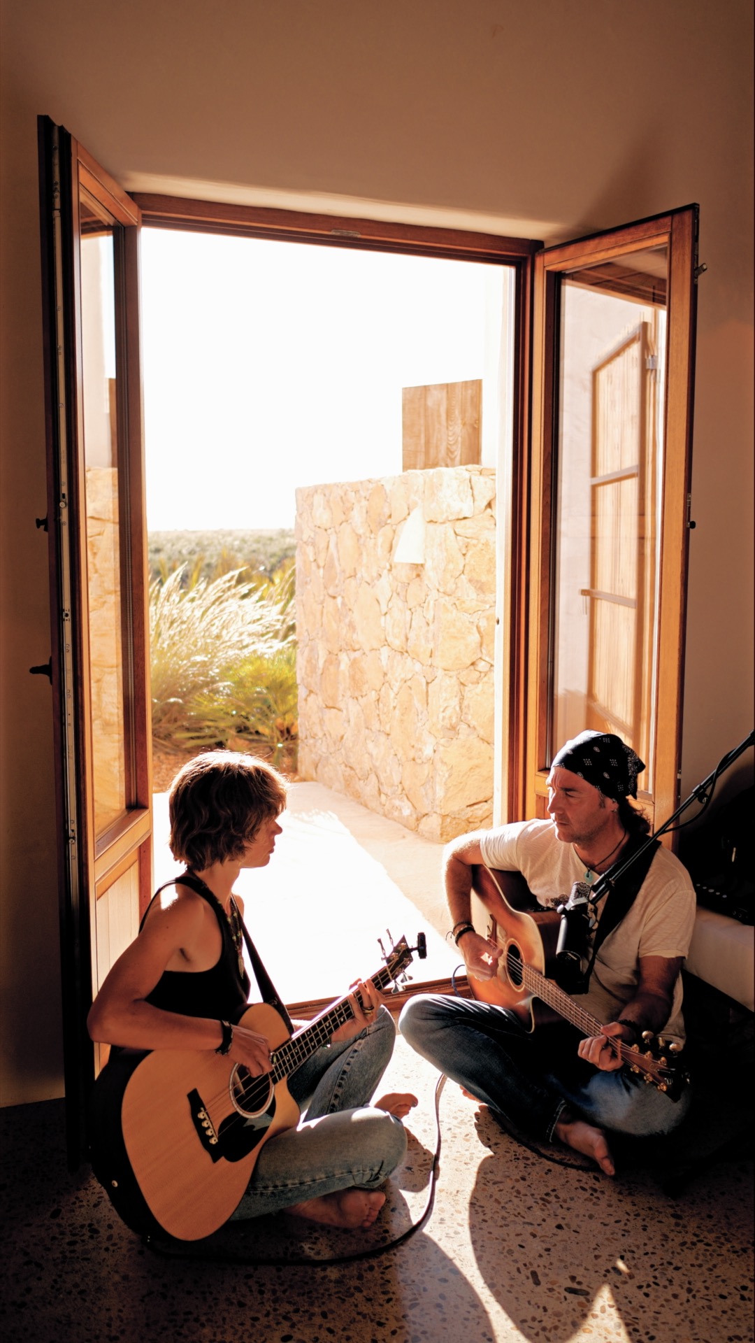 We brought the rhythm. The sunset did the rest. Hands Tied, live at the ...
