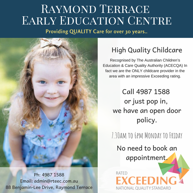 🌈 Vacancies... - Raymond Terrace Early Education Centre | Facebook