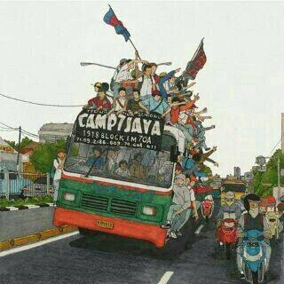 Camp Java Feeder School, STMN 7 + STM PGRI 6, SMKN 35