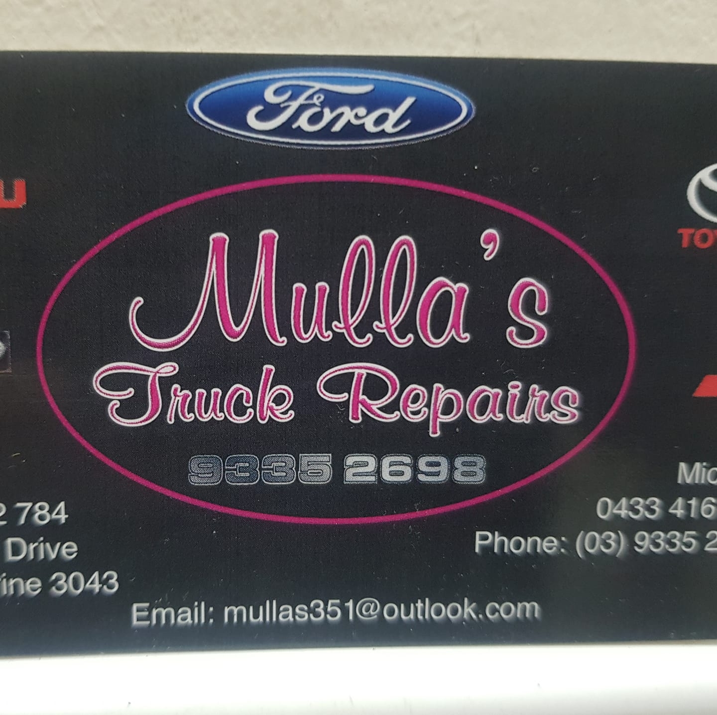 Mulla's Truck Repairs | Melbourne VIC