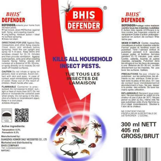 BHIS Defender Insecticide