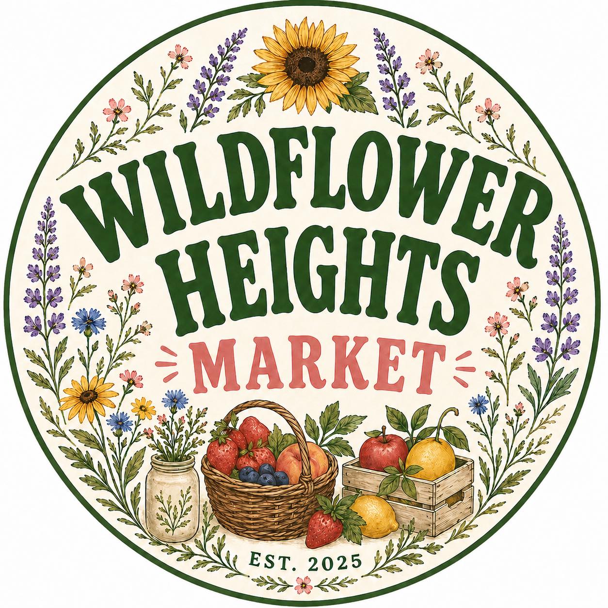 ヂェラード　ネスワドバ作　花市場 Wildflower Heights Market | Cle Elum WA