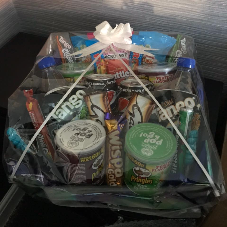 David and Lauras choccy boxes