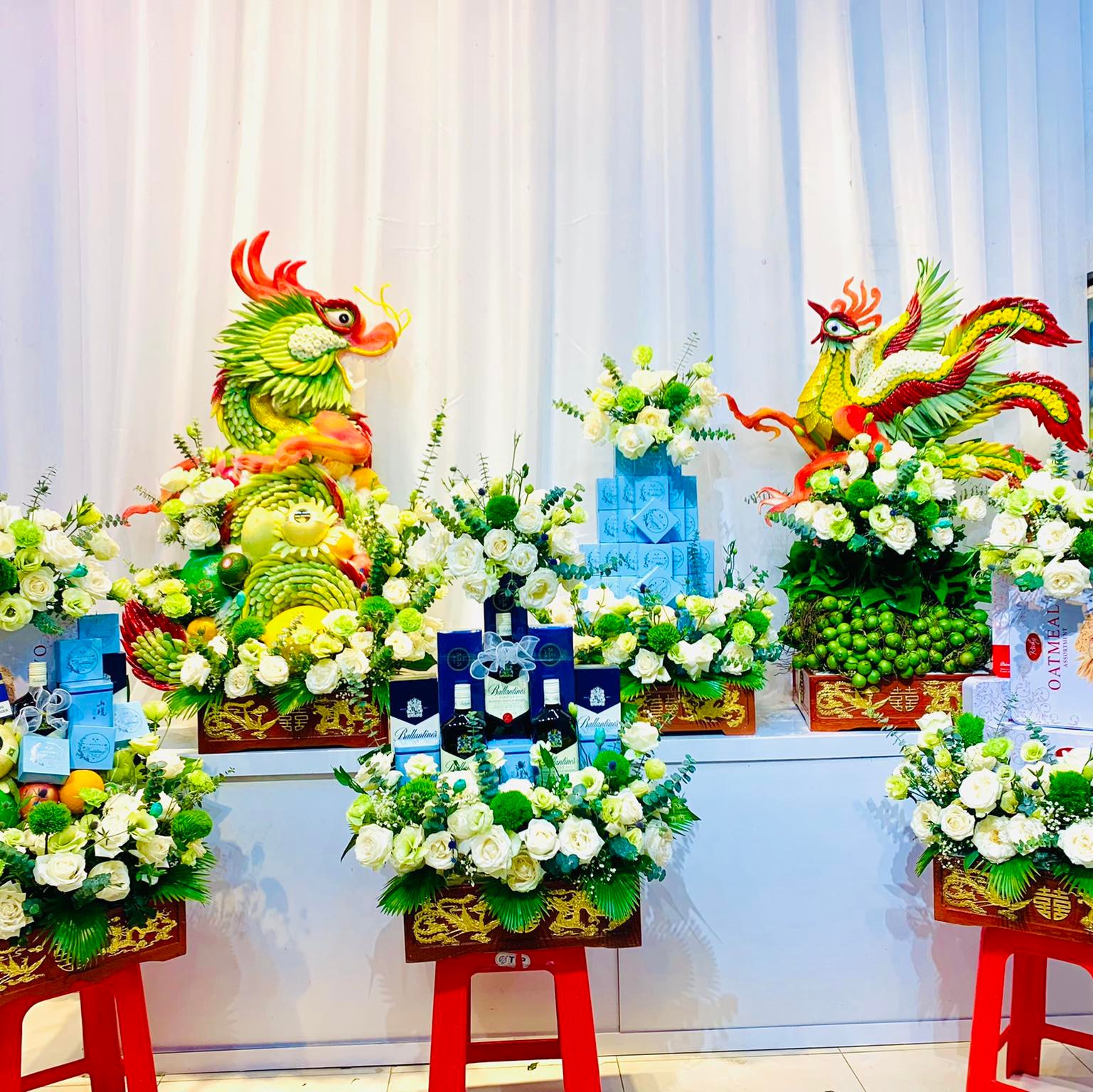 Lễ Ăn Hỏi- Hoa Tươi cao cấp Hà Vi Wedding Hải Dương | Hai Duong