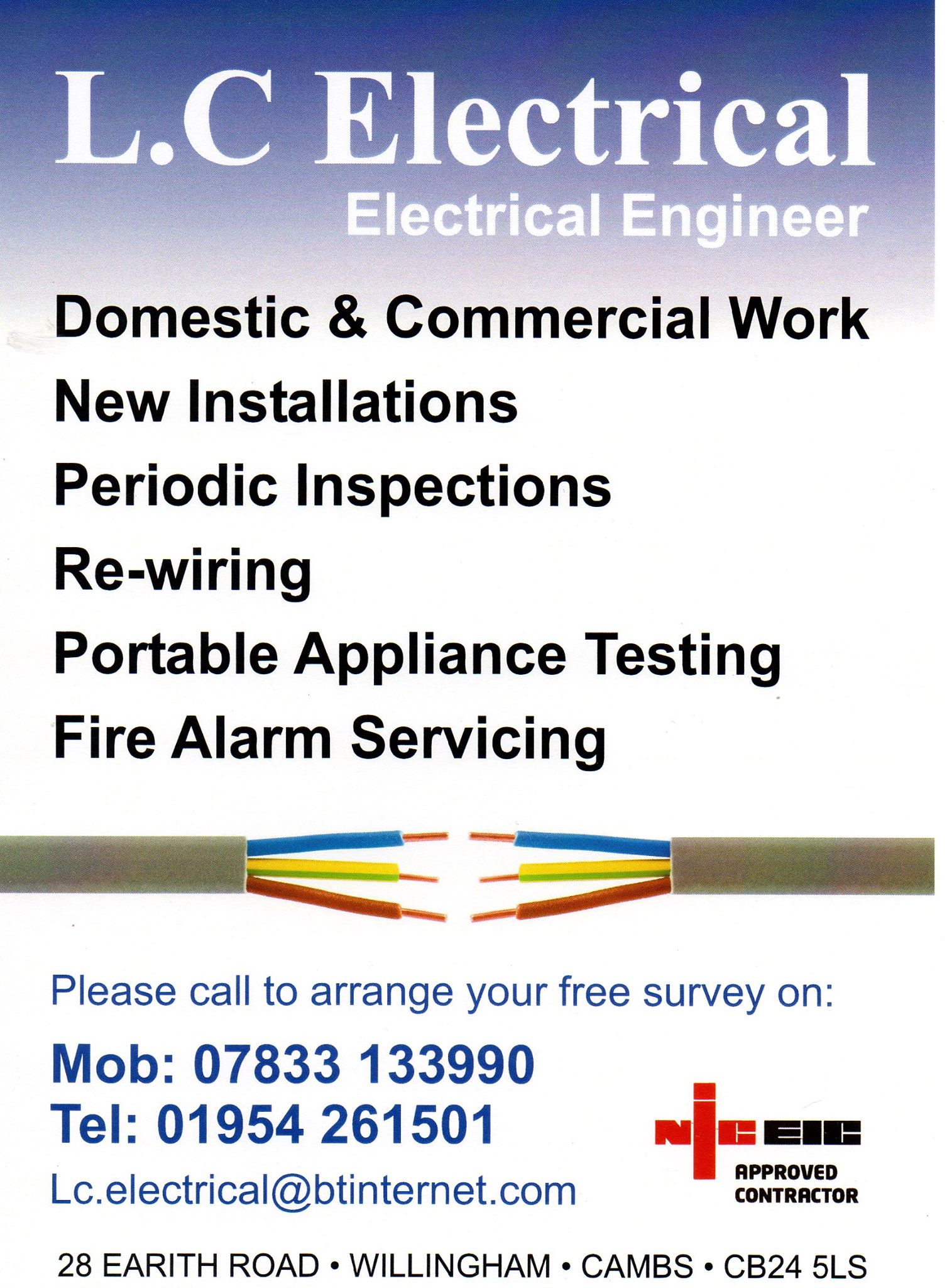 L.C Electrical Contractors Ltd | Cambridge