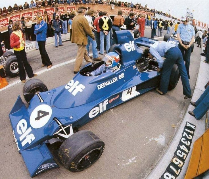 Minichamps 1:43 TYRRELL FORD 007 PATRICK DEPAILLER 1975