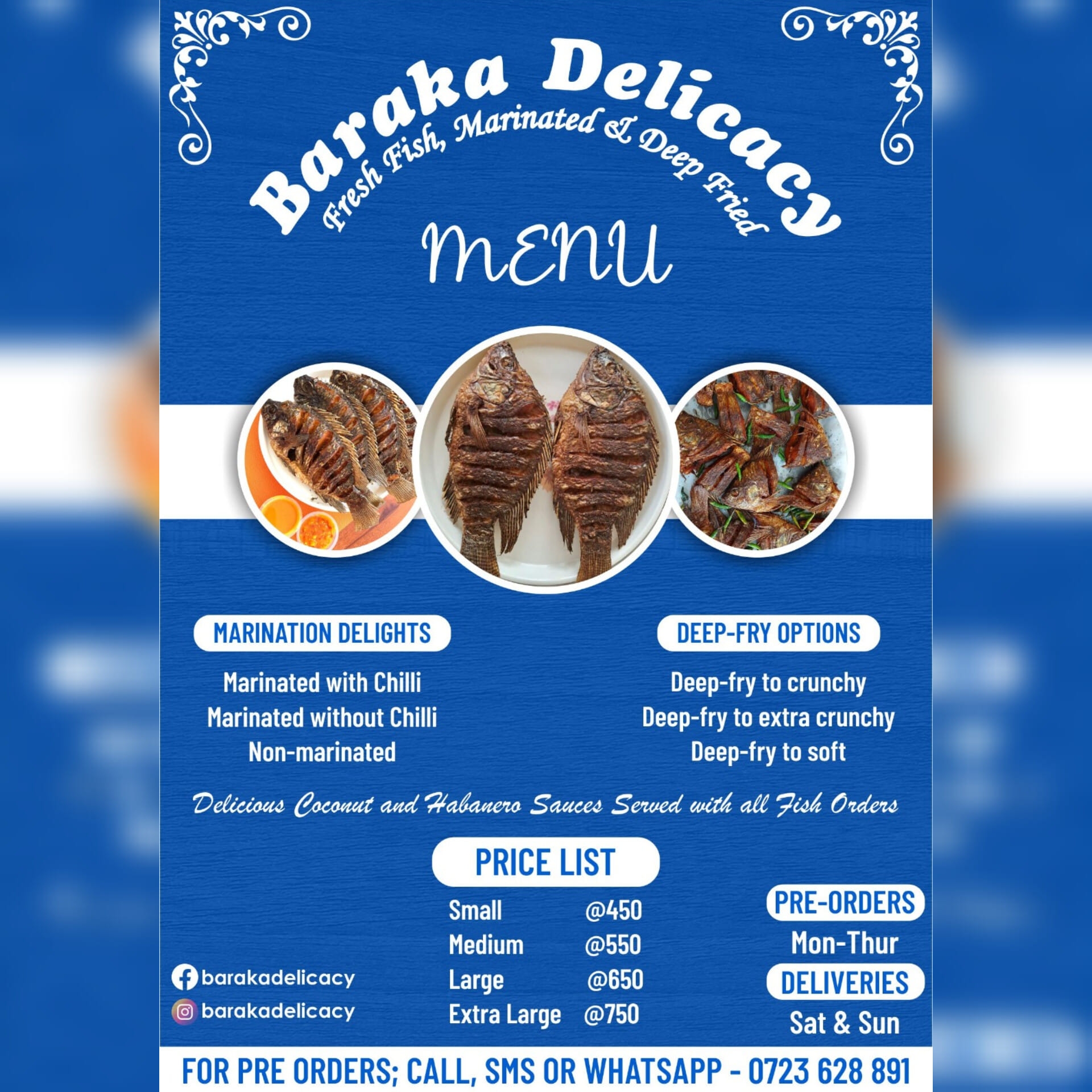 Baraka Delicacy - Say Hello to our new Tilapia fish from... | Facebook