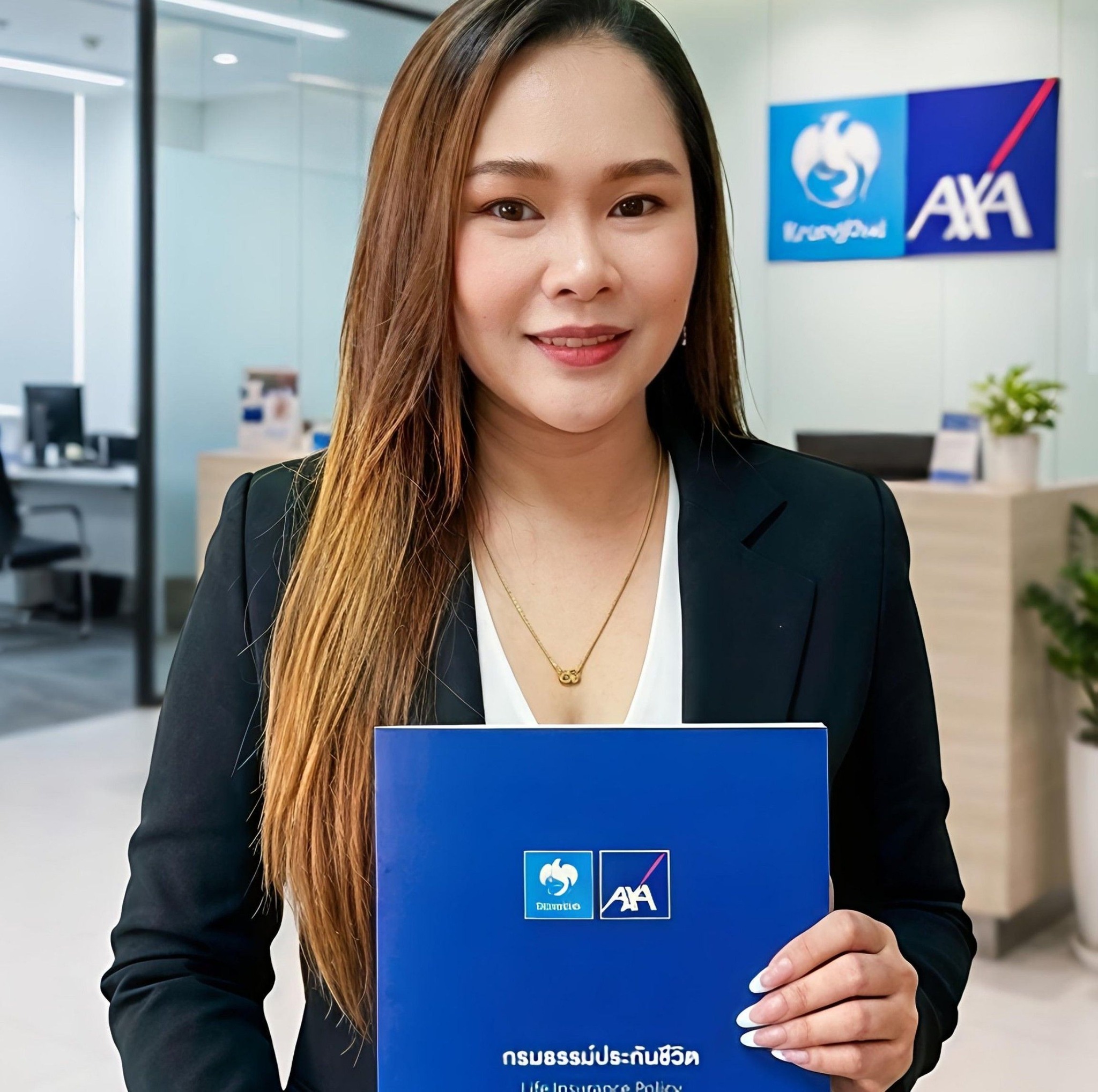 กรุงไทย- แอกซ่าสุรินทร์ ลงพื้นที่เยี่ยมเยียนลูกค้า อำเภอลำปลายมาศ พร้อม ...