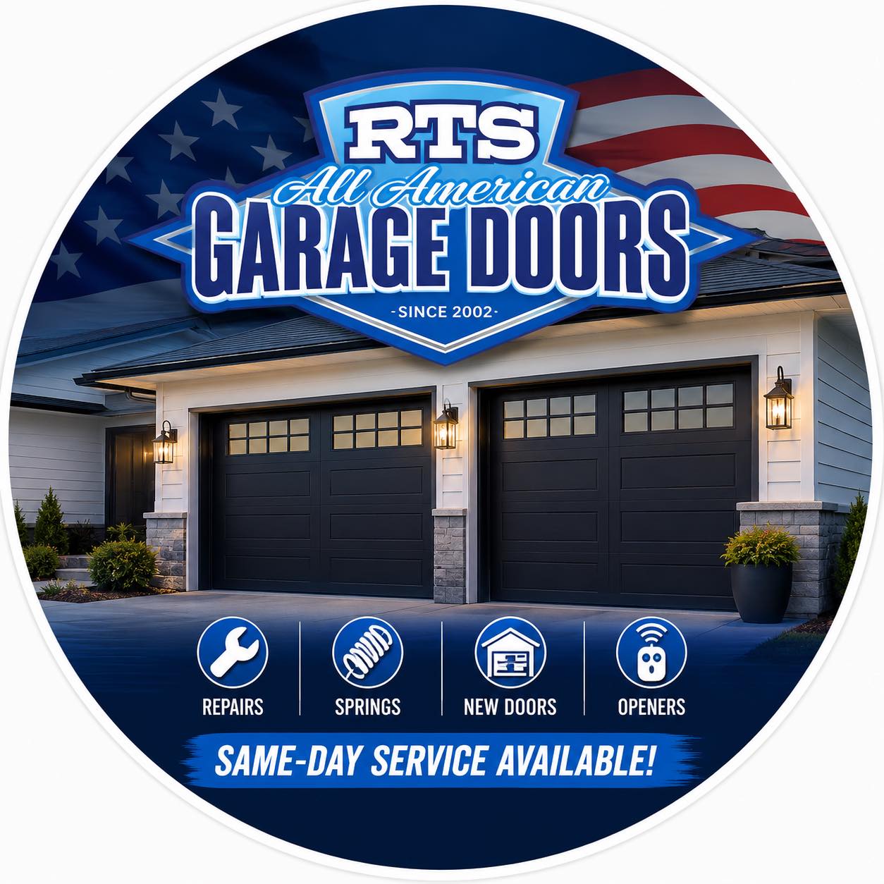 RTS ALL AMERICAN GARAGE DOORS | Pensacola FL