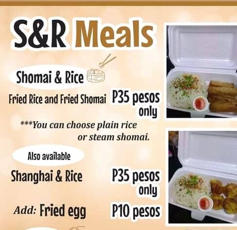 S&R MEALS | Meycauayan