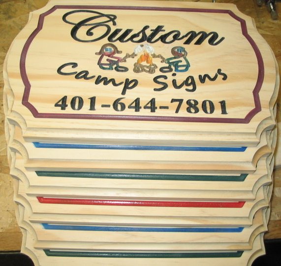 Custom Camp Signs