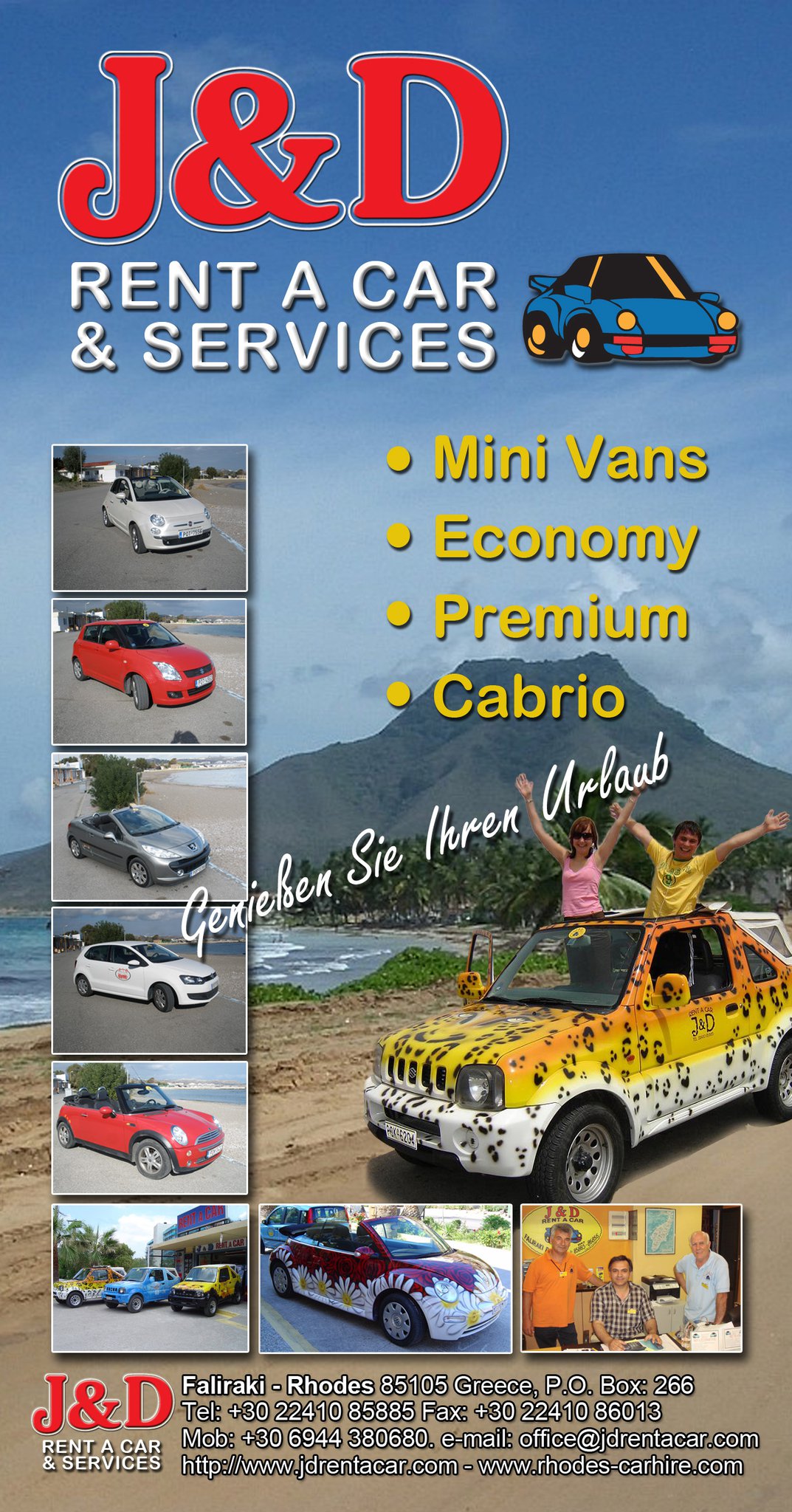J&D Rent a Car | Ródos