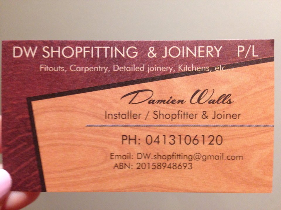 DW Shopfitting & Joinery Pty Ltd | Sydney NSW