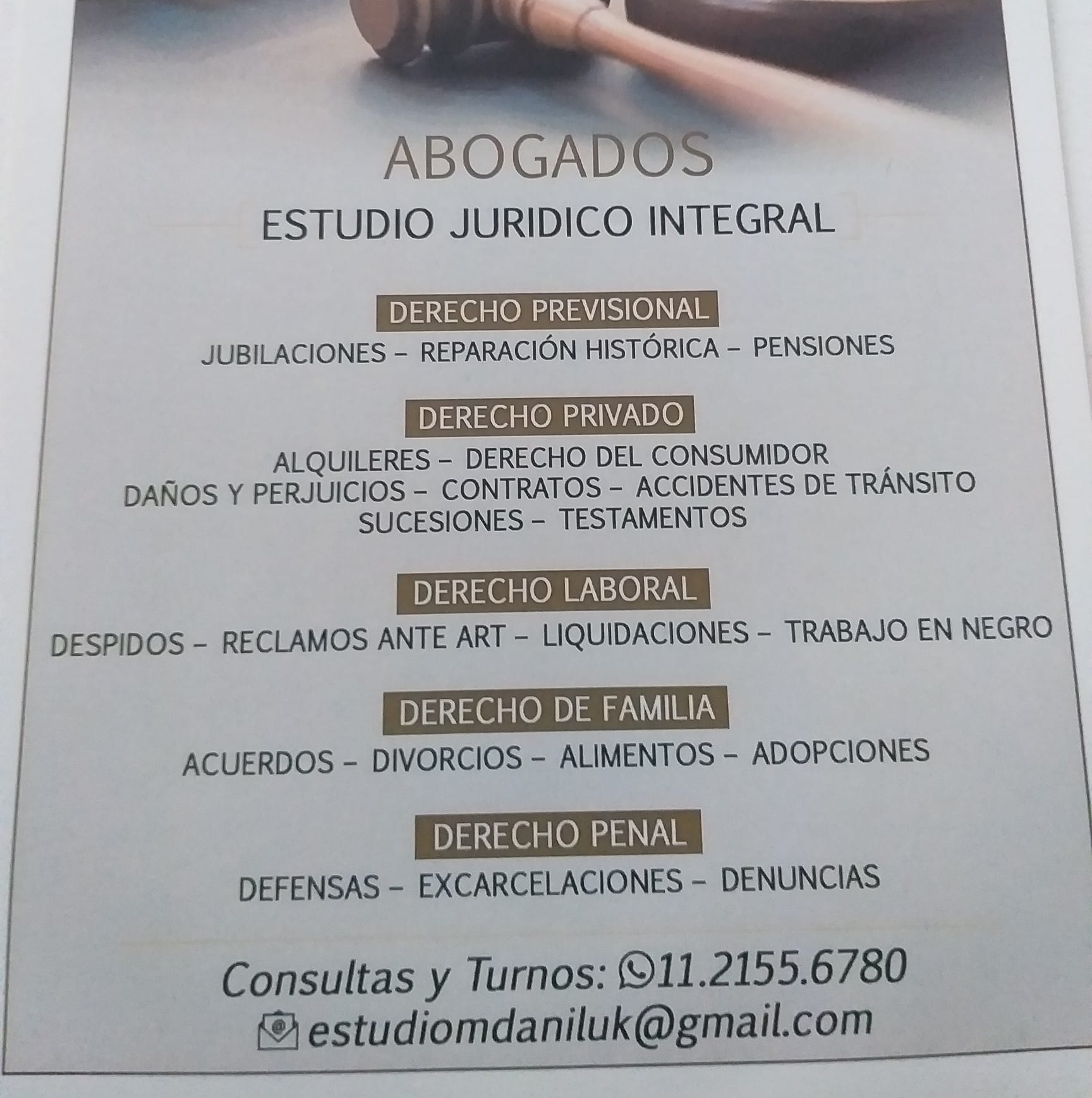 DyR Abogados Estudio Juridico Integral
