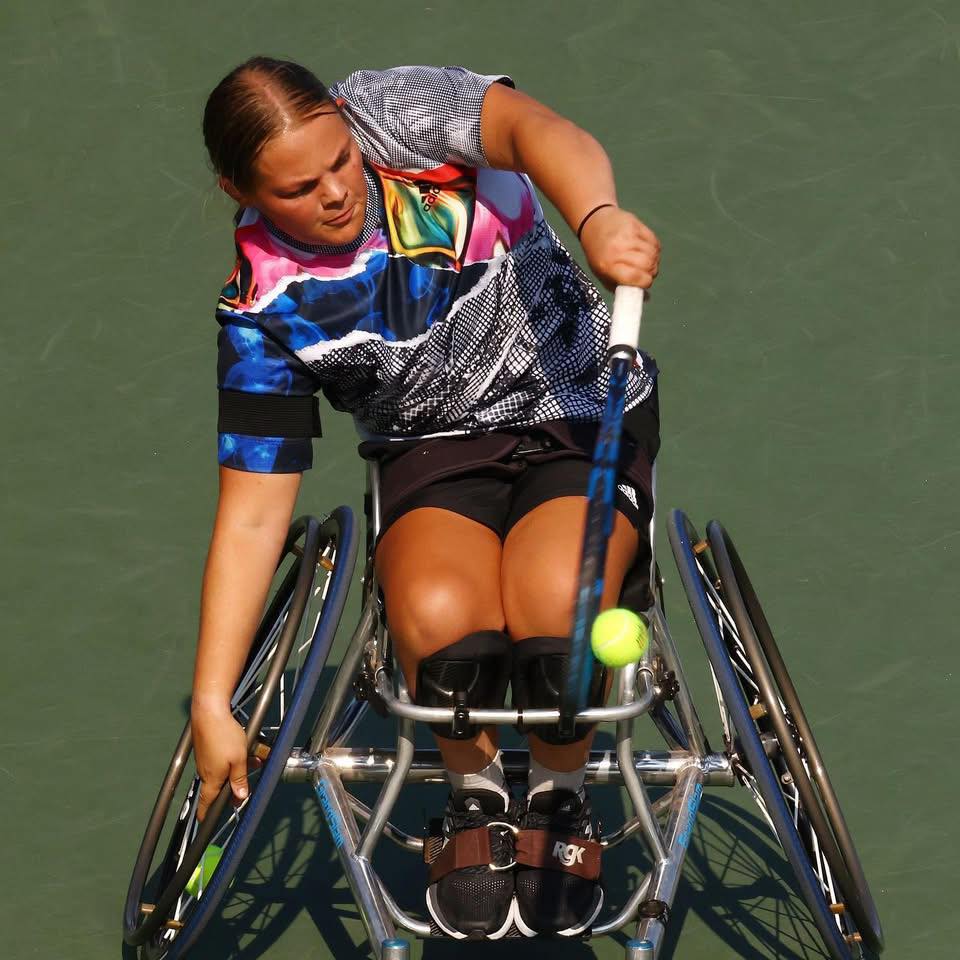 Ruby Bishop Wheelchair tennis player