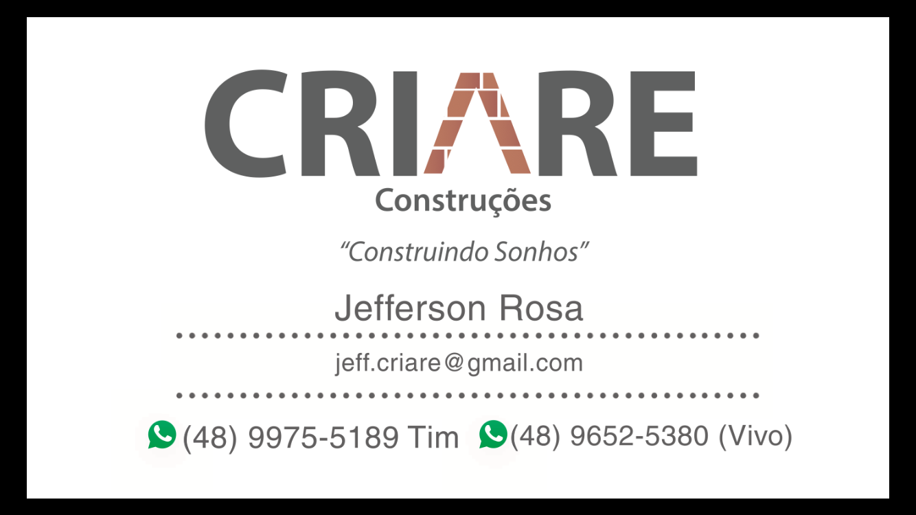 Criare Contruções - Jeff Rosa