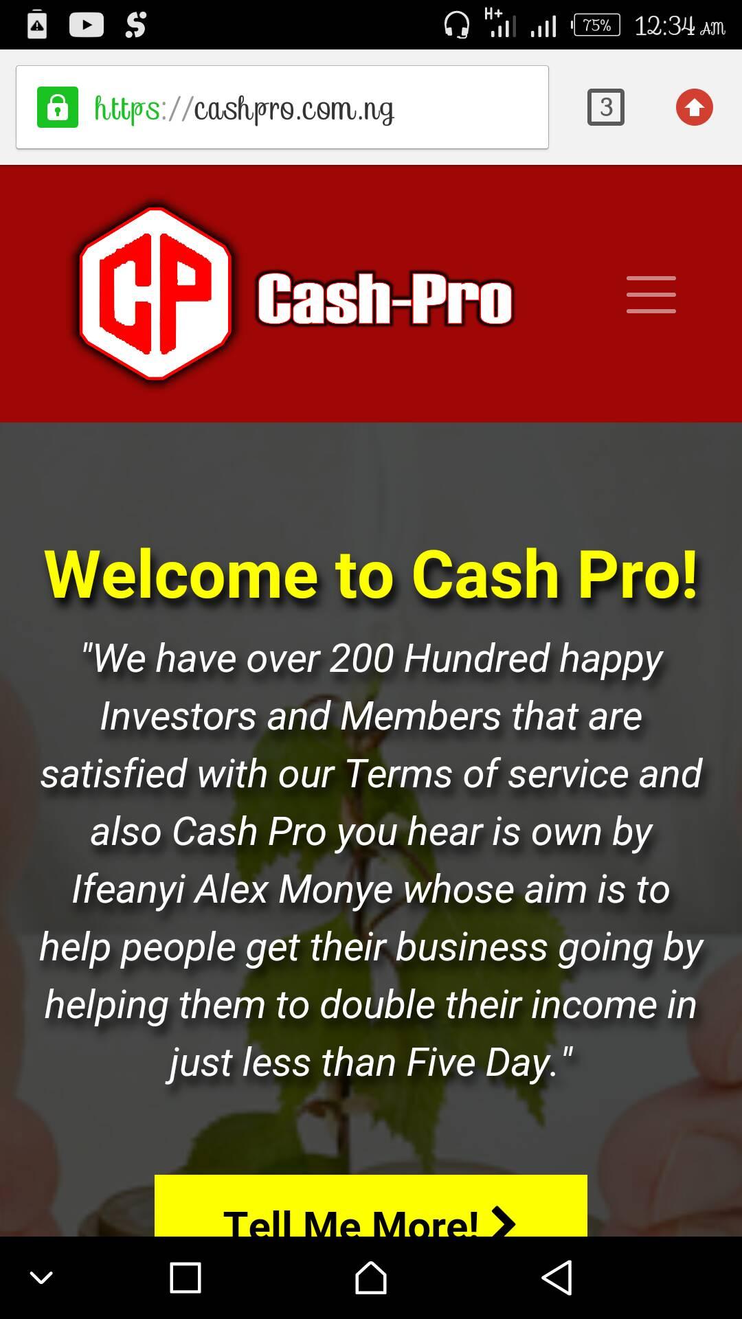 Cash pro