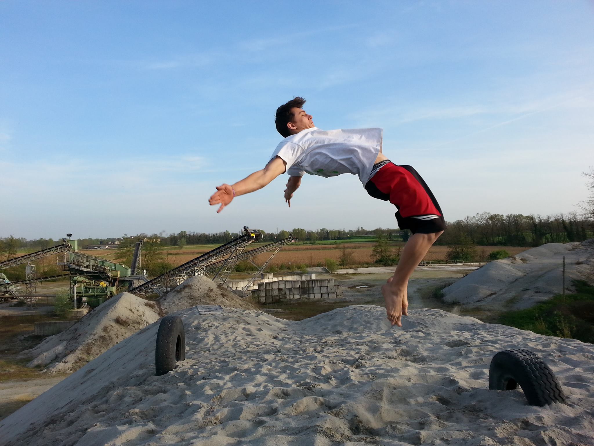 Parkour/Free running Stunts