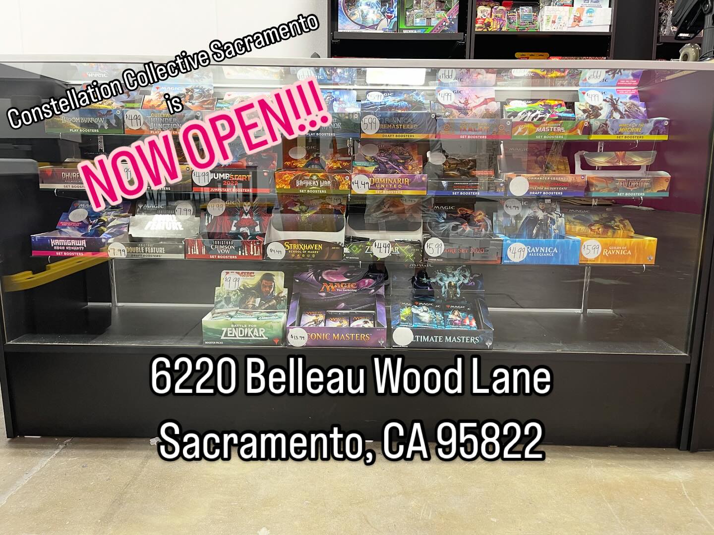 We’re officially open at our... - Competitive Card Shack LLC | Facebook
