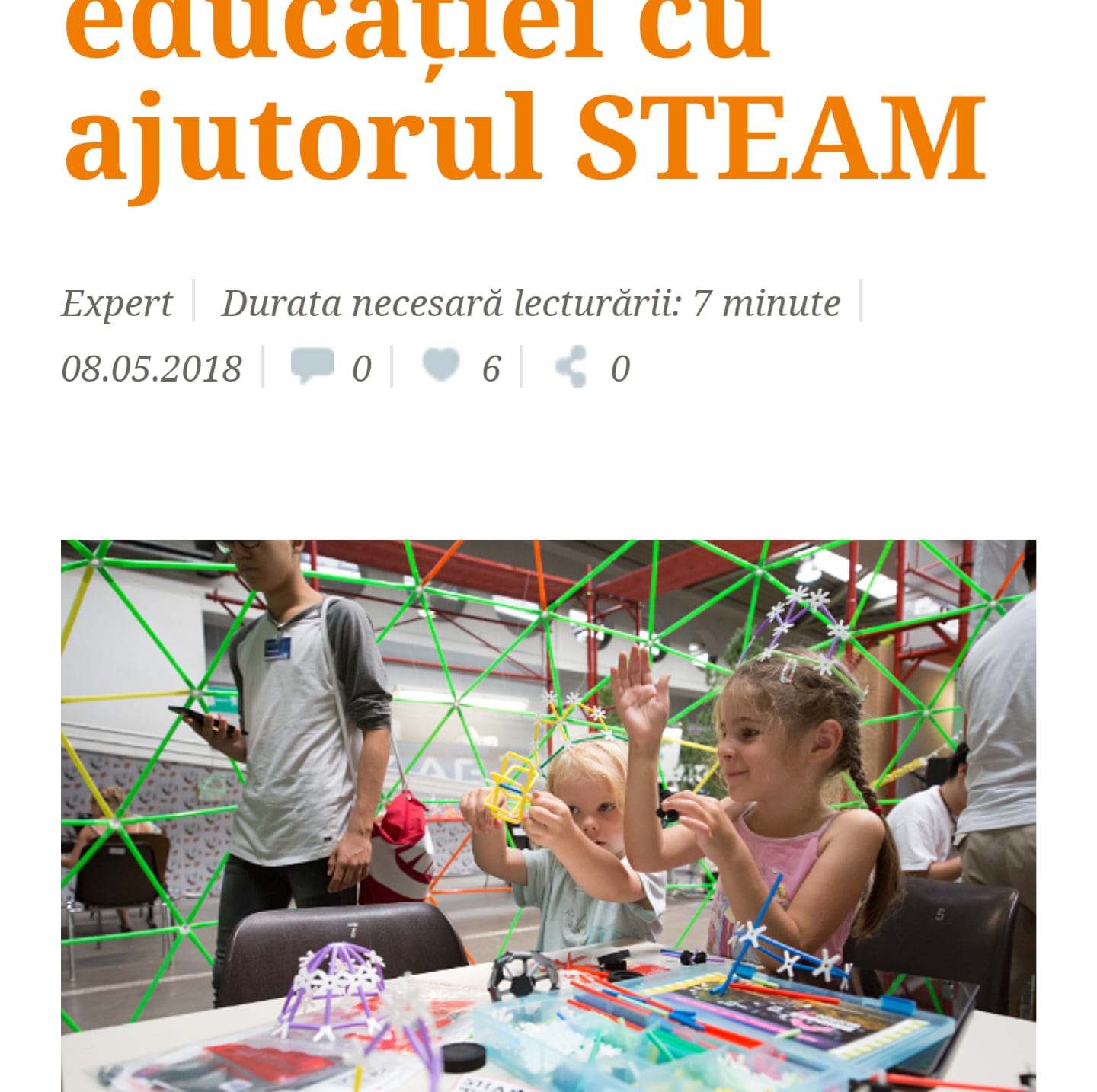 Proiect Exploratorii STEAM