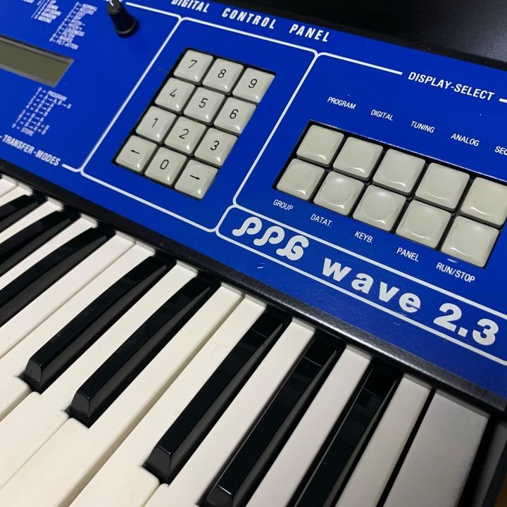 Tony - Tony's keyboard rig during the 