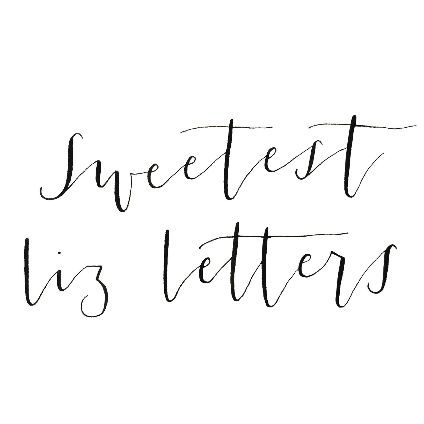 Sweetest Liz Letters