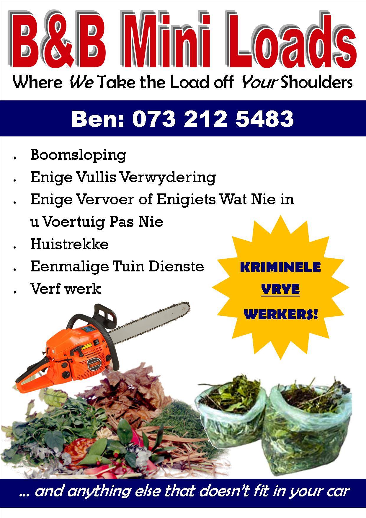 B&B Mini Loads