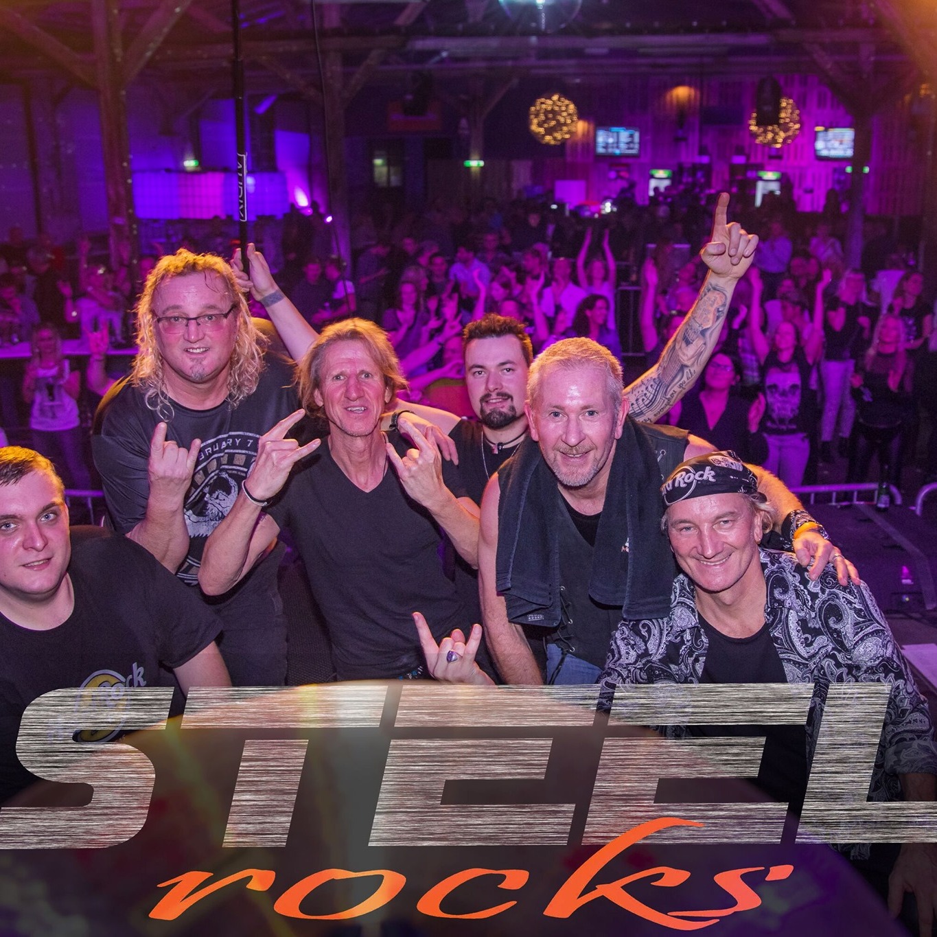 Steel rocks