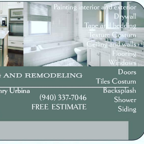 Urbina's Painting Wichita Falls TX