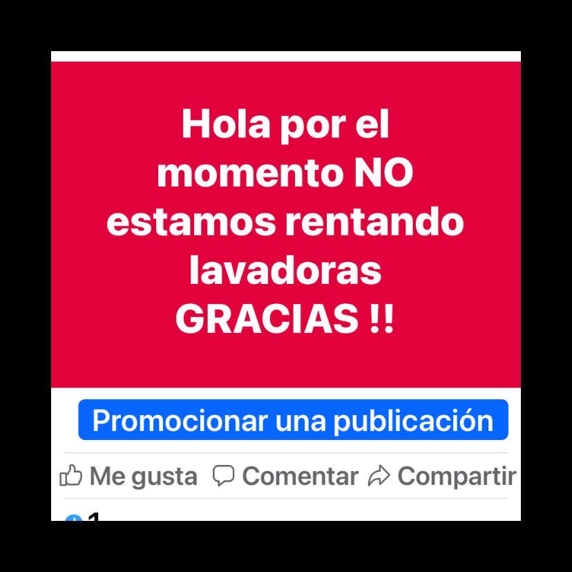 Renta de Lavadoras Ramos Arizpe