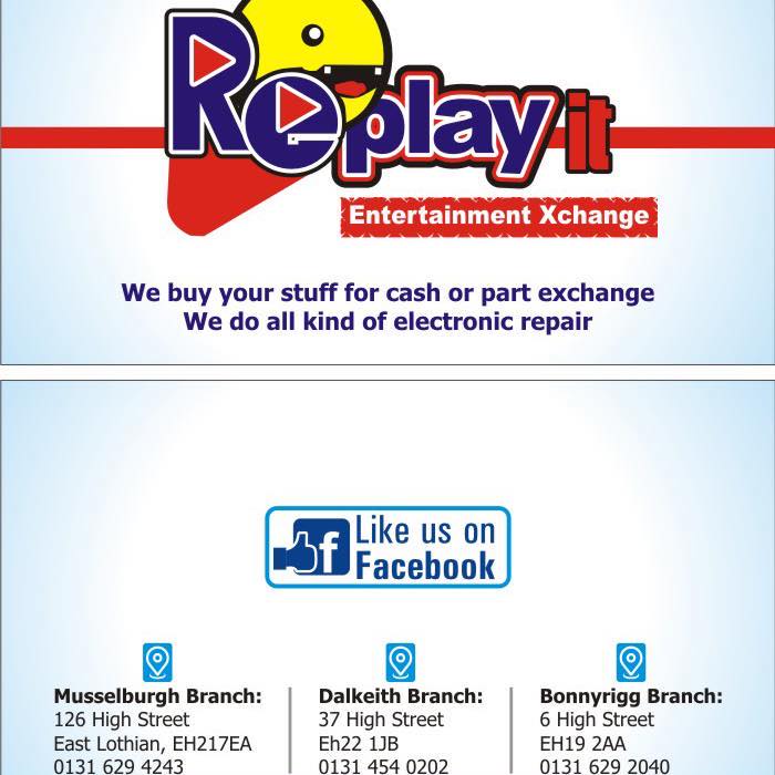 Replayit Musselburgh | Edinburgh