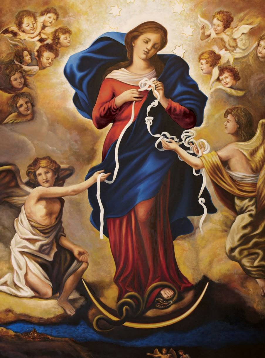 Mary, Undoer Of Knots - Happy feast day of St. Faustina, the Beloved ...
