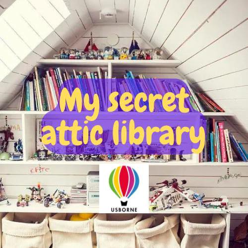 My secret attic library