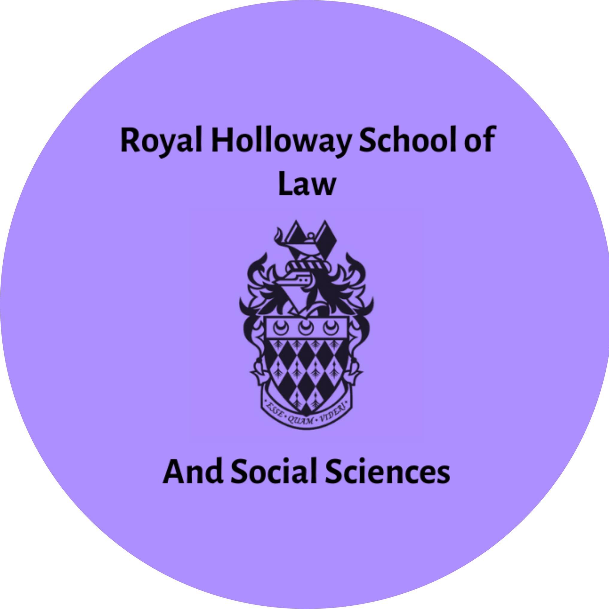 Rhul Logo Royal Holloway University Egham In Surrey UK Stockfotografie