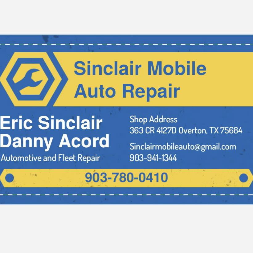 Sinclair Mobile Auto Repair | Arp TX