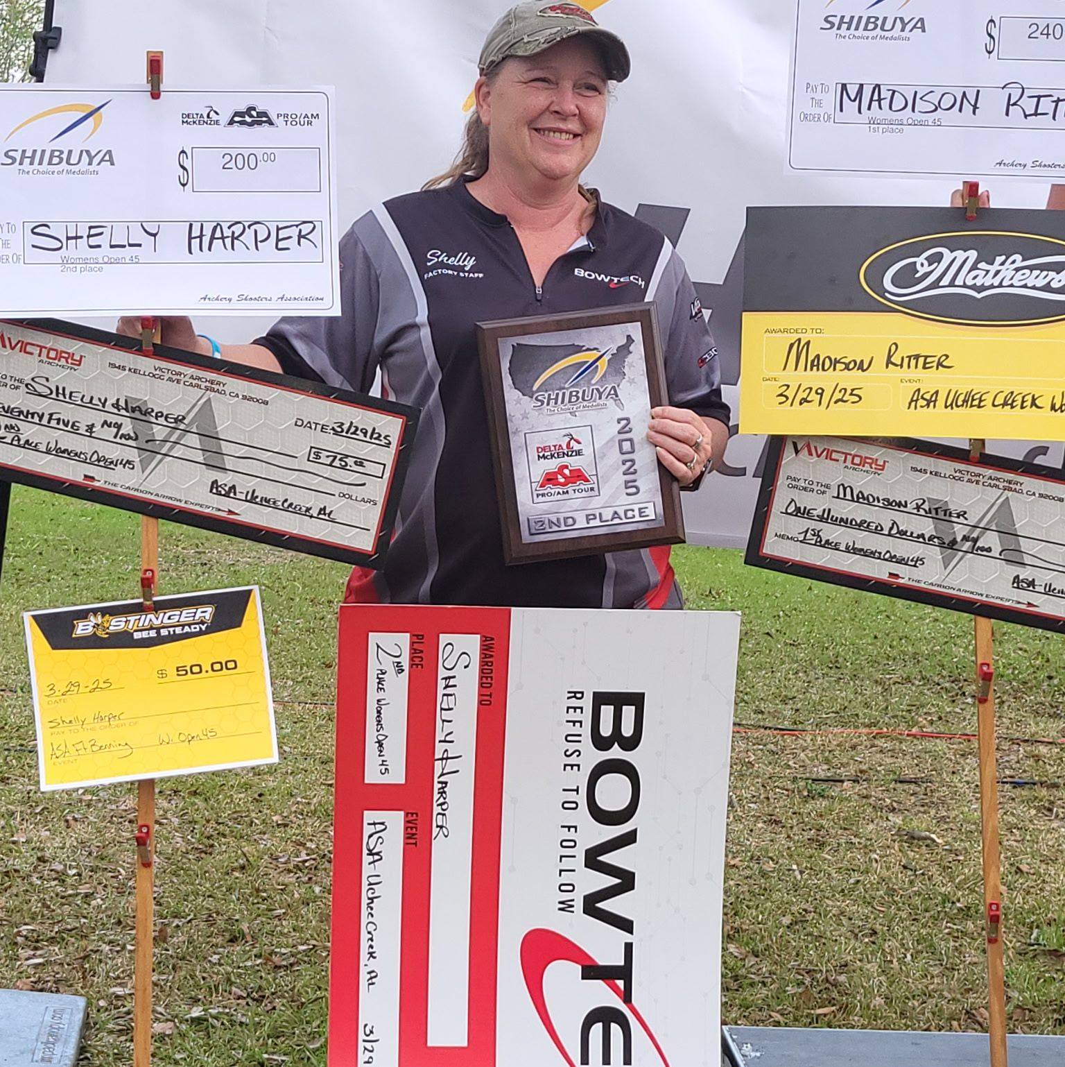 Shelly Harper Bowtech Pro Staff