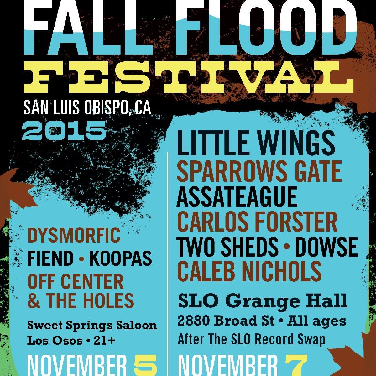 Fall Flood Festival | San Luis Obispo CA